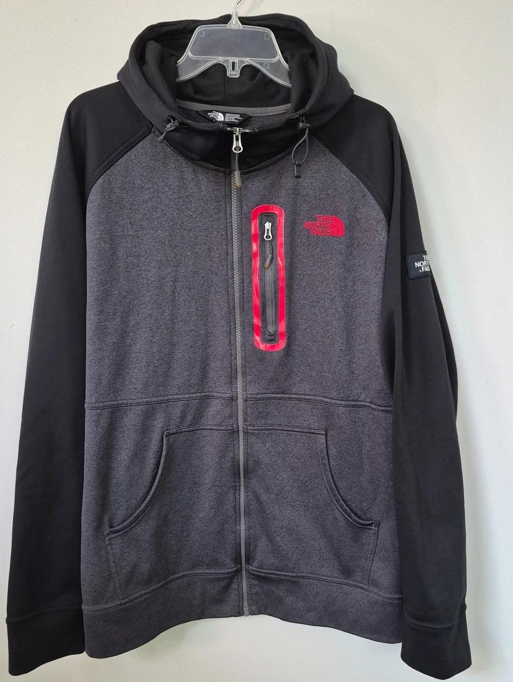 The North Face Full-Zip Hoodie Mens 2XL Unisex Gorpcore Outdoor Camp Hike Cozy